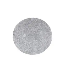 Trumpesnio plauko apvalus kilimas "City Shaggy", grey 200x200 cm.