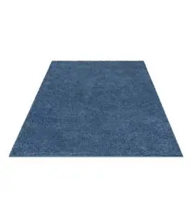 Trumpesnio plauko vaikiškas kilimas "City Shaggy", blue 130x190 cm.