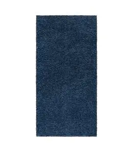 Trumpesnio plauko vaikiškas kilimas "City Shaggy", blue 80x300 cm.