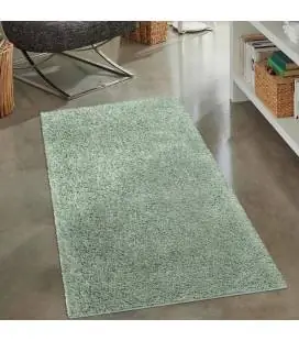 Trumpesnio plauko vaikiškas kilimas "City Shaggy", green 60x110 cm.
