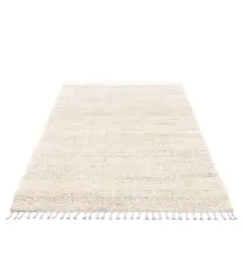Trumpesnio plauko vaikiškas kilimas "Shaggy Pulpy", Cream 80x200 cm.