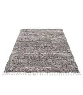 Trumpesnio plauko vaikiškas kilimas "Shaggy Pulpy", Grey 240x340 cm.