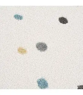 Šviesus - kreminės spalvos kilimas su taškučiais 120 x 160cm