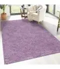 Bērnu paklājs "City Shaggy", lillā 200x290 cm.