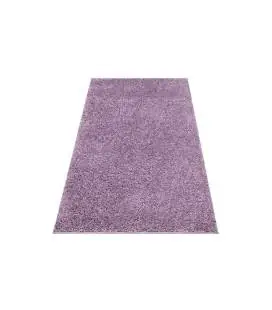 Trumpesnio plauko vaikiškas kilimas "City Shaggy", lila 80x300 cm.