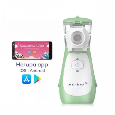 Inhalators Herupa Smart Mesh Plus un lietotne spēlei