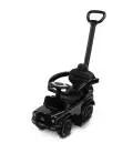 Paspiežama mašīnīte ar stumšanas rokturi Toyz MERCEDES G350d, Melna
