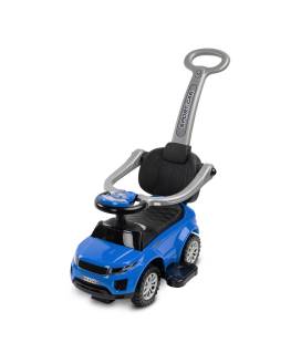 Paspiriama mašinėlė su stumimo rankena Toyz Sport Car, Blue