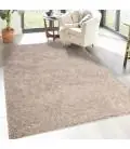 Trumpesnio plauko vaikiškas kilimas "City Shaggy", sand 230x320 cm.