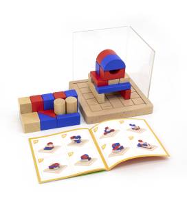 Viga 44659 Konstruktorius - medinių kaladėlių rinkinys 3D