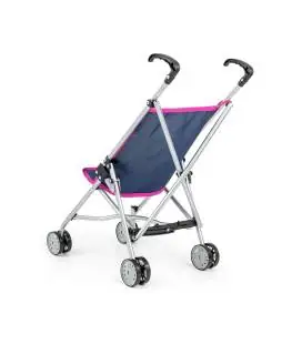 Milly Mally lėlių vežimėlis "Julia Prestige Navy" - Lėlių namai, vežimėliai ir kita atributika