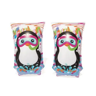 Bestway 32102 Plaukimo ratai ant rankų, Pingvinai 30cm x 15cm