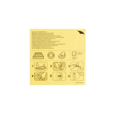 Bestway 62068 pripučiamų gaminių taisymo pleistrai 6.5cm x 6.5cm - 10vnt - Pripučiami baseinai ir plaukimo priemonės