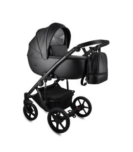 Vaikiškas 3in1 vežimėlis Bexa Air Eco, Black