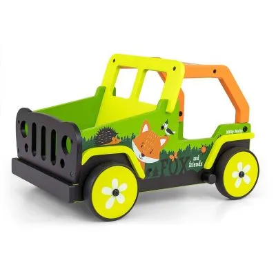 Milly Mally vaikštynė-stumdukas Explorer Fox and Friends - Vaikštynės ir stumdukai