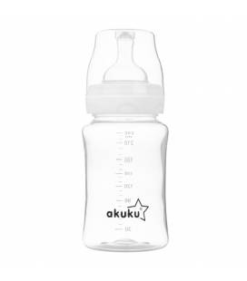 Akuku siauro kaklelio dieglių nesukeliantis buteliukas, 240 ml, А0107