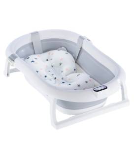 Sulankstoma vonia Bath & Care su termometru, Grey