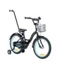 Dviratukas TOMABIKE "PLATINUM" 18, Black /Turkus