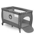 Maniežinė lovytė Lionelo Stefi Plus, Grey White