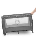 Maniežinė lovytė Lionelo Stefi Plus, Grey White