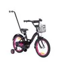 Dviratukas TOMABIKE "PLATINUM" 16, BLACK / PINK