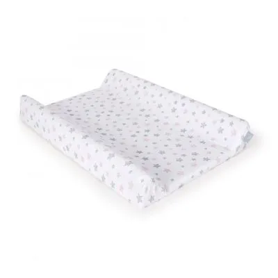 CebaBaby užvalkalai vystymo lentai, Candy rožinis - rožinės žvaigždės (50x70-80) 2 vnt