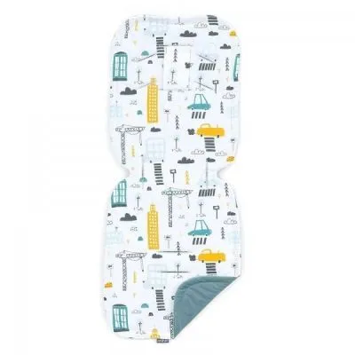 MamoTato įdėklas vežimėliui, 32x82, miestas