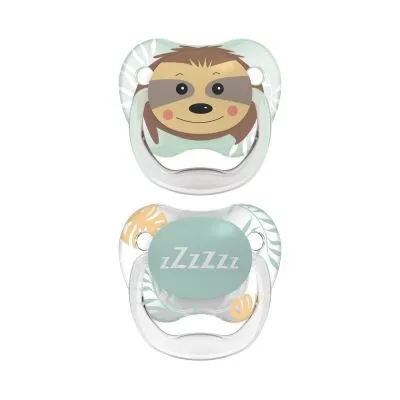 DR.BROWN'S čiulptukai PreVent 6-18 mėn., BEAR, 2 vnt.