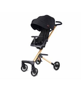QPLAY vežimėlis EASY 3in1, Golden/Black