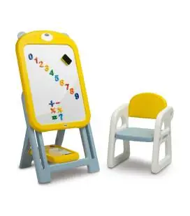Toyz magnetinė piešimo lenta su kėde Ted, Yellow