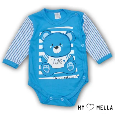 Smėlinukas susiaučiamas "LABAS", mėlynas, 56-62cm.