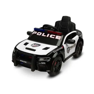 Elektromobilis Toyz DODGE CHARGER POLICE, WHITE