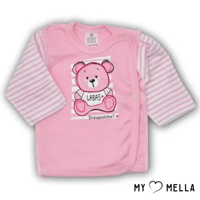 Siaustinukas "Labas", rožinis, 56cm.