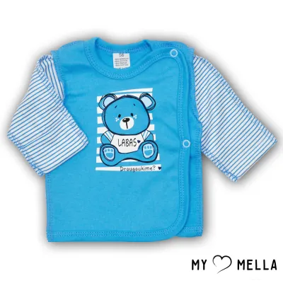 Siaustinukas "Labas", mėlynas, 56cm.