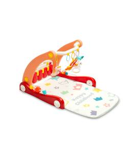 Toyz 2in1 vaikštynė su lavinamuoju kilimėliu, Pink
