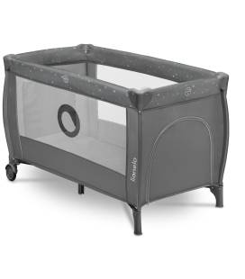 Maniežinė lovytė Lionelo Stefi Plus, Grey Multicolor