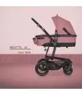 1in1 Bērnu rati Easy Go Soul Air, Rose