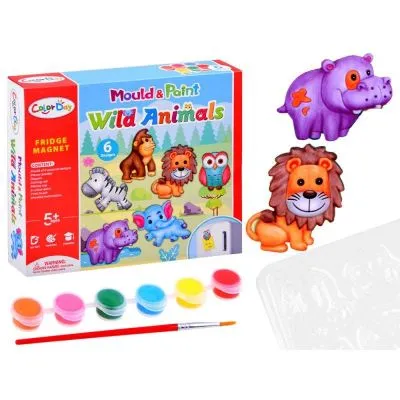 Kūrybinis rinkinys magnetukų gamybai "Gyvūnai" ZA3770