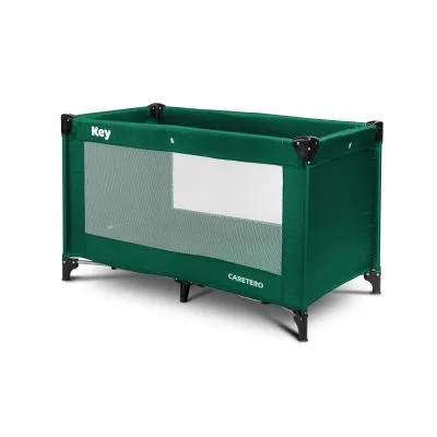 Manēžas gultiņš Caretero Key, Tumši zaļš