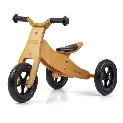 Milly Mally līdzsvara velosipēds/trīsritenis 2in1 Cool, Natural