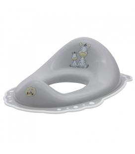 Maltex Baby klozeto sėdynė, neslystanti, Zebra, pilka / balta, 6463