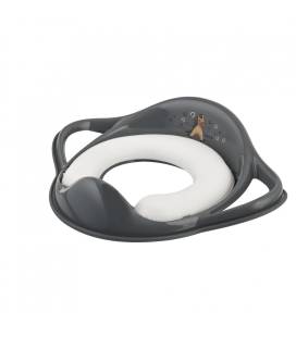 Maltex paminkštinta klozeto sėdynė Minimal tamsiai pilka pilkos gumytės 6130_90