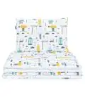 MamoTato gultasveļas komplekts 2 d. pilsēta, krāsota, Premium