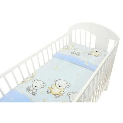 135/100 cm. Ankras 2 daļu gultas veļas komplekts "Leon", Zils