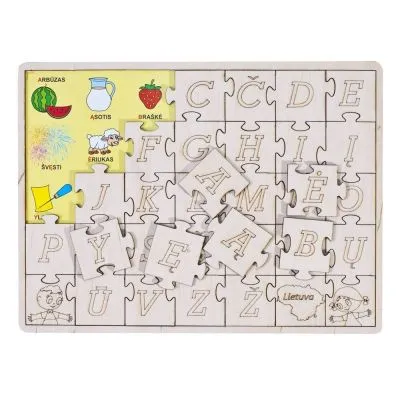 DĖLIONE "MOKOMĖS ABĖCĖLĖS" LIETUVIŠKAS