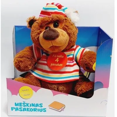 MEŠKINAS PASAKORIUS (SEKA PASAKAS LIETUVIŲ KALBA)