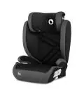Automašīnas sēdeklītis Lionelo Hugo I-size, 15-36 kg, Melns pelēks
