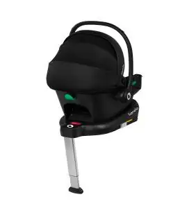 Lionelo Astrid I-size isofix bazė 0-13 kg., Black