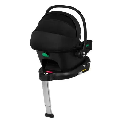 Lionelo Astrid I-size isofix bāze 0-13 kg., Melns