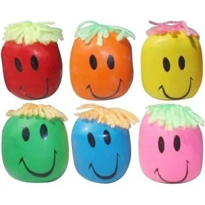 ANTISTRESA SASPIEŽAMA BUMBIŅA FUNNY FACES, 3m+